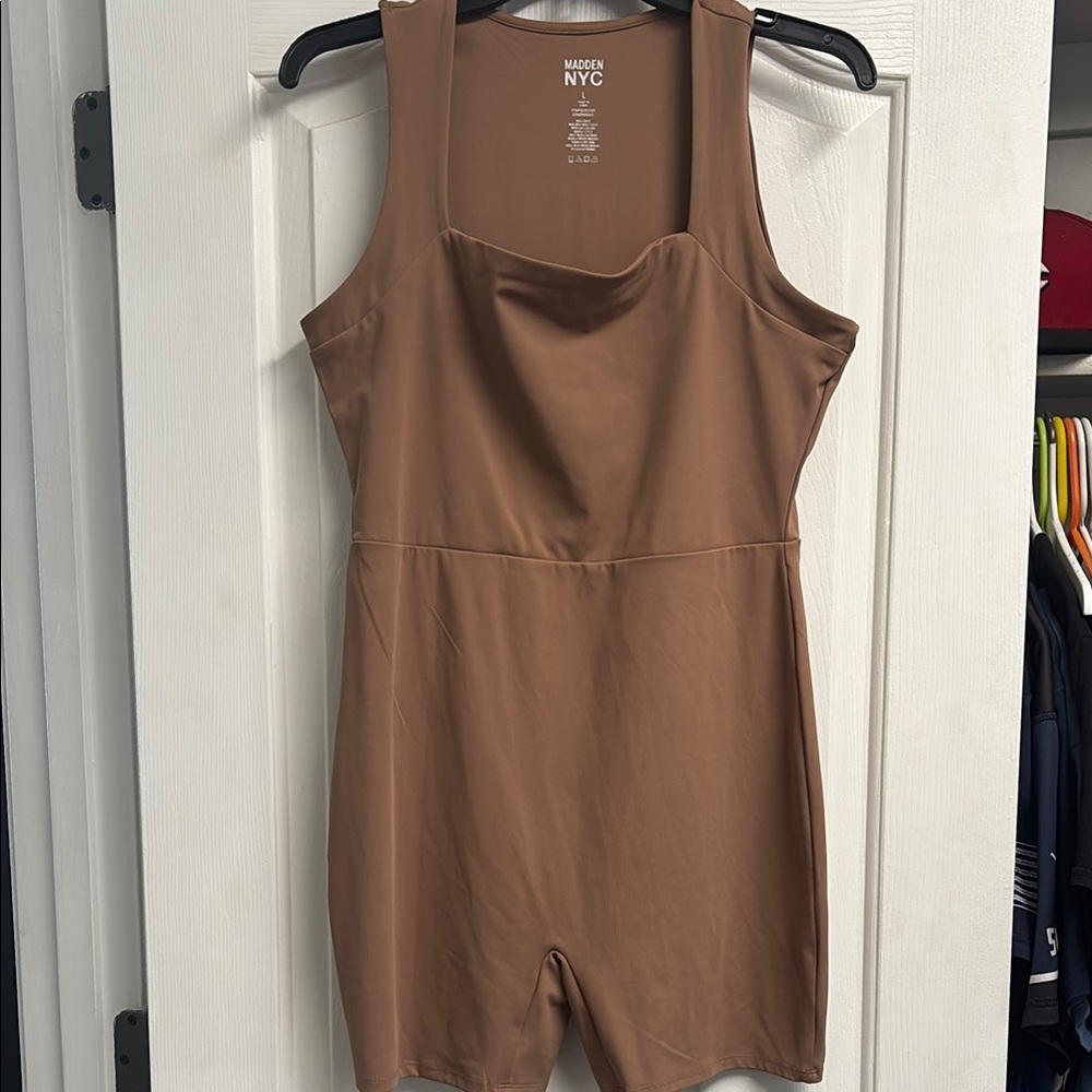 Tan/Brown bodysuit